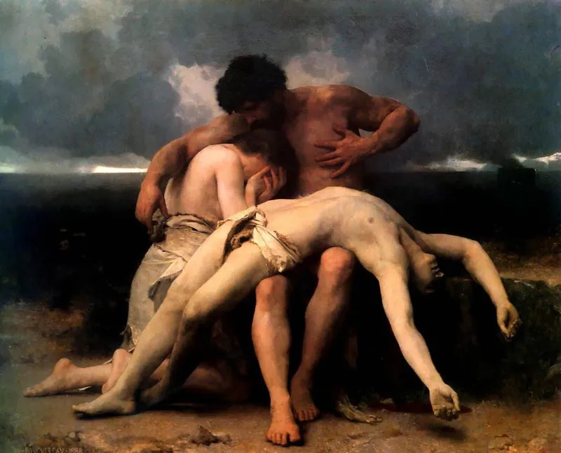 800px-Bouguereau-The_First_Mourning-1888