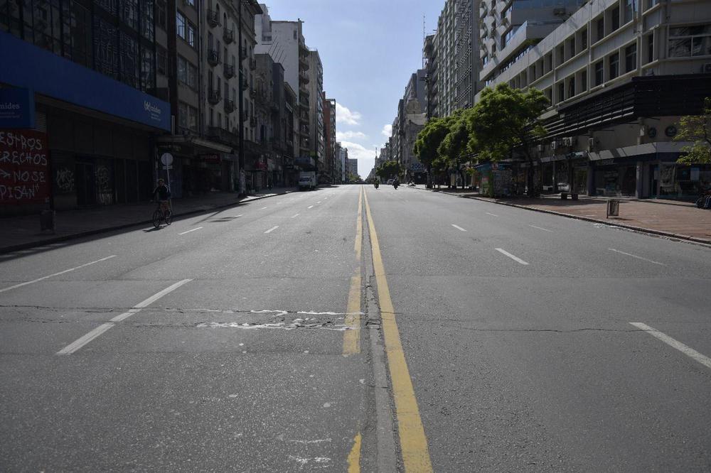 Calle Montenvideo Pandemia