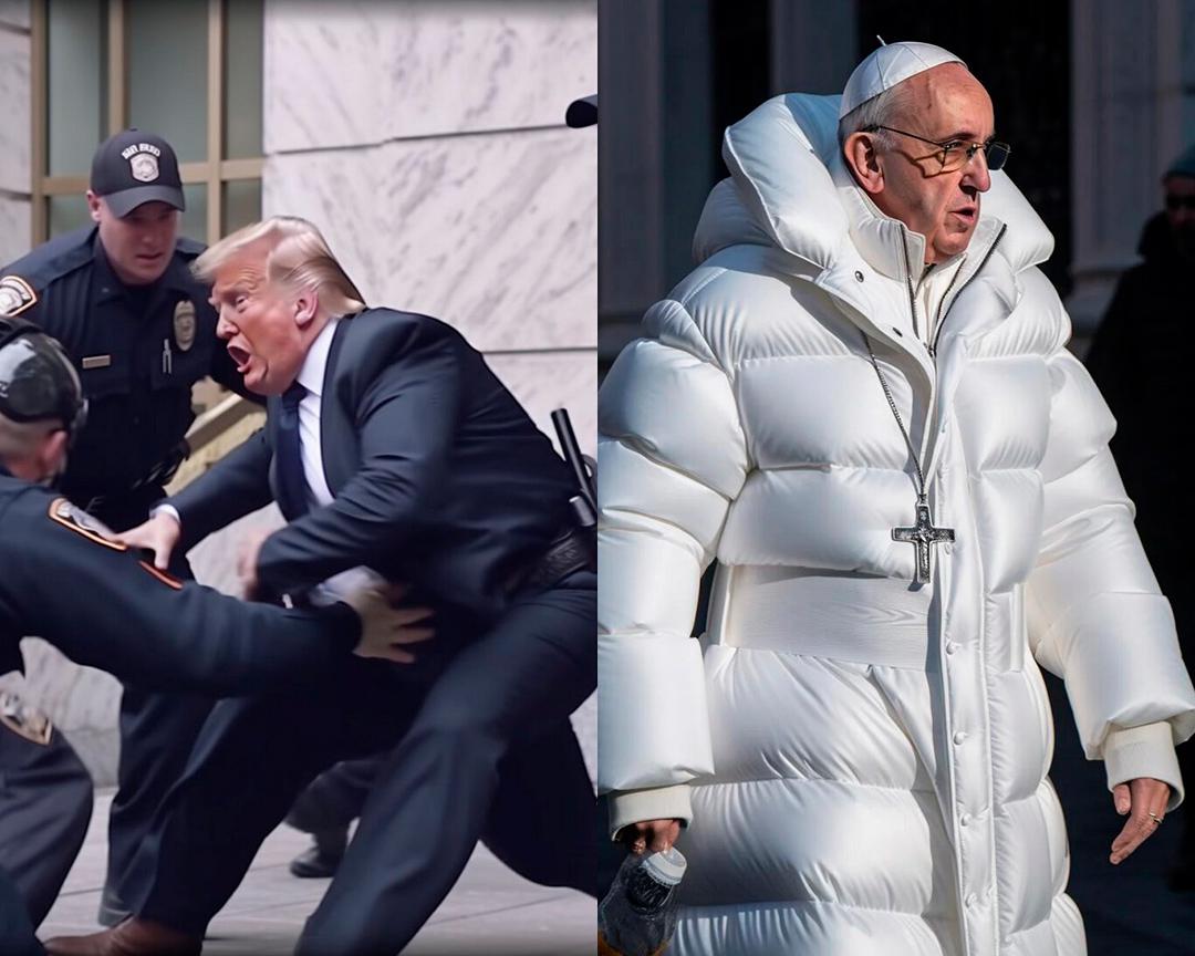 Trump y Papa