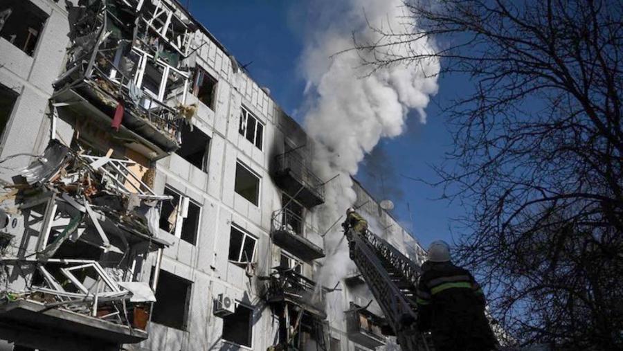 Bombardeo Ucrania