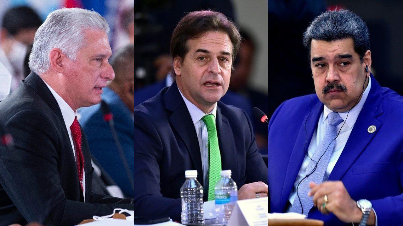 diaz-canel-lacalle-maduro-celac